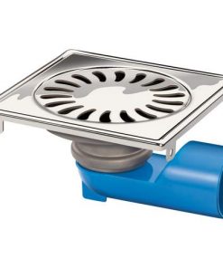 Berg rvs afvoerput 146x146 zu rvs rooster hoogte 54mm 12915