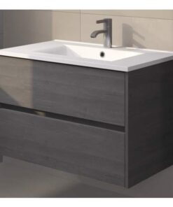 CFL York onderkast 80x46x50cm 2 laden donker eiken