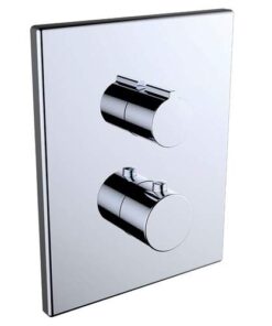 CFL UP Urban douchethermostaat opbouwdeel 2 uitgangen chroom