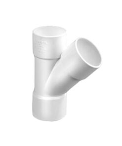 PVC t-stuk 45 gr 3xm 40mm wit (-2662302) 20022448