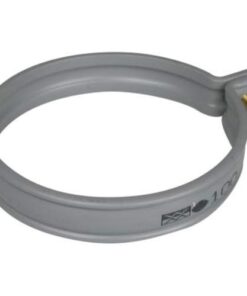 BIS pvc beugel B grijs 110mm zonder pen 1300110