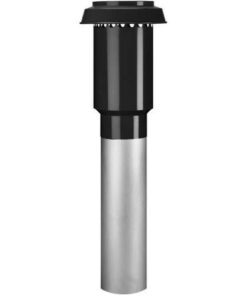 BUH vent.ddv WTW3000 180/150 L=989 zwart 400452712