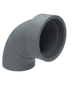 BUH geisol.ventil.bocht 125 EPP +mof 90gr 400480484