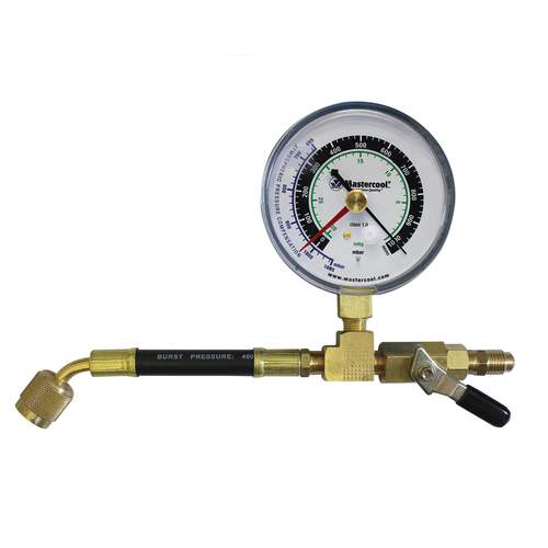 Mastercool vacuummeter analoog maat 80mm eenheden inhg 30-0