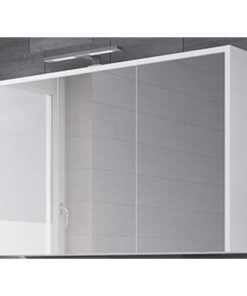 CFL York spiegelkast 100x20x60 cm wit hoogglans