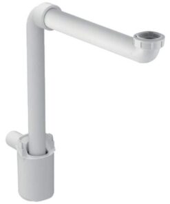 Geberit dompelbuissifon voor w astafel afvoer horiz.32mm G1.1/4 wit 15