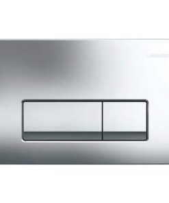 Geberit bevestigingsplaat Delt a50 2-toets spoeling glanschroom