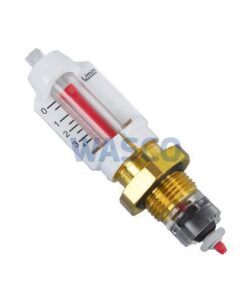 Henco debietmeter voor messing verdeler UFH-M-D