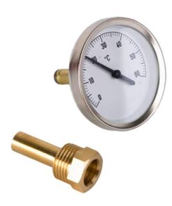 Henco thermometer met dompelbu is 0-60 graden