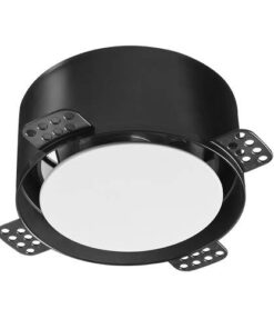 NoShow ventilatieventiel 125mm zwart
