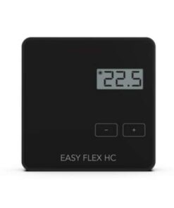 Robot Easy Flex HC LCD bedraad thermostaat zwart