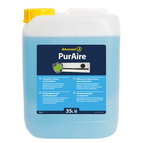 Advanced PurAire verdamperreiniger en luchtverfrisser concentraat 5 liter (werkoplossing 35 liter)